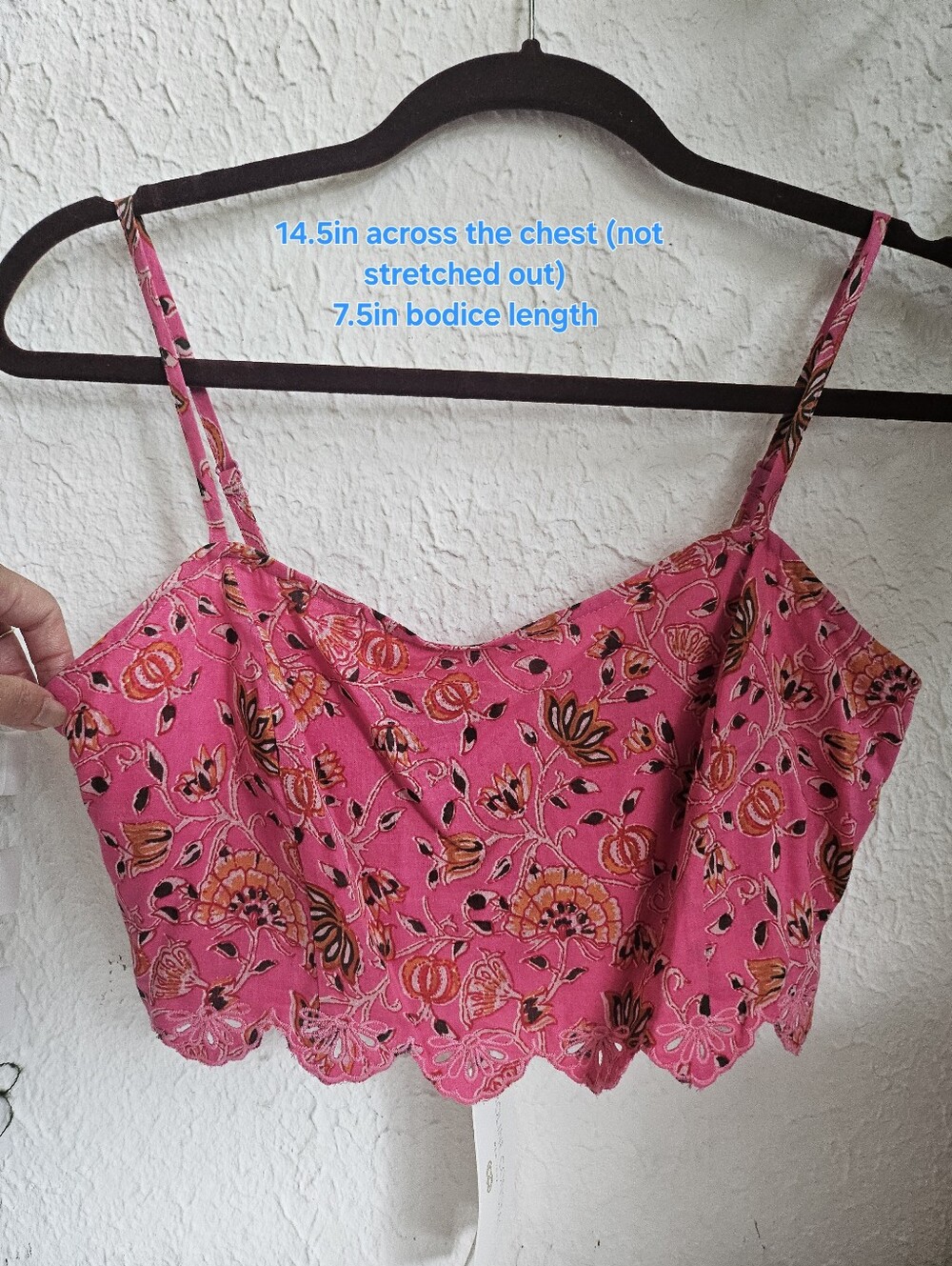 Caroline Constas Tank Sz S